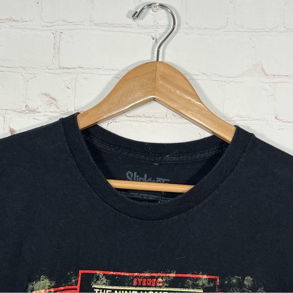 Slipknot T-Shirt The Devil In I VHS Band Mens Large Rap Metal Rock Band Horror - Picture 2 of 7